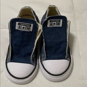 Blue Toddler Converse Chucks